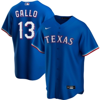Men's Texas Rangers Joey Gallo Nike Royal Alternate 2020 Replica Player Jersey