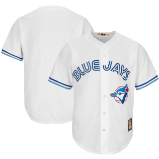 Men's Toronto Blue Jays Majestic White Home Cooperstown Cool Base Team Jersey