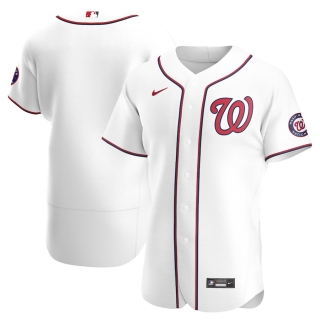 Men's Washington Nationals Nike White Home 2020 Authentic Team Jersey