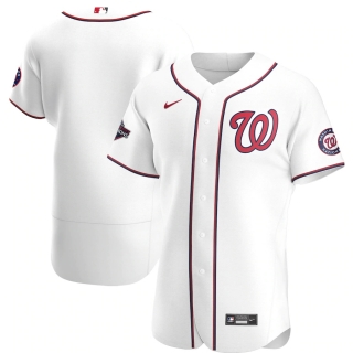 Men's Washington Nationals Nike White 2019 World Series Champions Home Authentic Team Jersey