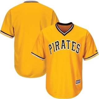 Men's Pittsburgh Pirates Majestic Gold Alternate Flex Base Jersey
