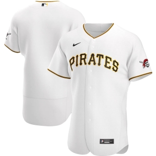 Men's Pittsburgh Pirates Nike White Home 2020 Authentic Team Jersey