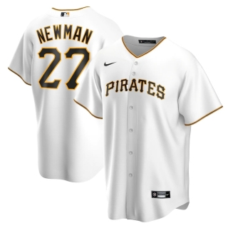 Men's Pittsburgh Pirates Kevin Newman Nike White Home 2020 Replica Player Jersey