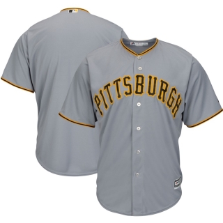 Men's Pittsburgh Pirates Majestic Gray Team Official Jersey
