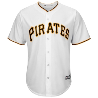 Men's Pittsburgh Pirates Majestic White Home Cool Base Team Jersey