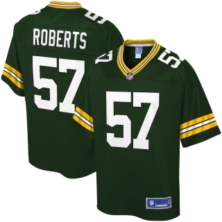 Men's Green Bay Packers Greg Roberts NFL Pro Line Green Player Jersey