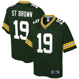 Men's Green Bay Packers Equanimeous St Brown NFL Pro Line Green Big & Tall Player Jersey