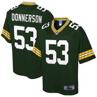 Men's Green Bay Packers Kendall Donnerson NFL Pro Line Green Big & Tall Team Player Jersey