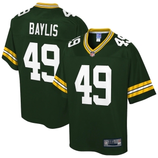 Men's Green Bay Packers Evan Baylis NFL Pro Line Green Big & Tall Team Player Jersey