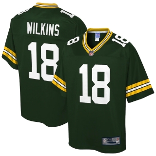 Men's Green Bay Packers Manny Wilkins NFL Pro Line Green Big & Tall Team Player Jersey