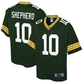 Men's Green Bay Packers Darrius Shepherd NFL Pro Line Green Big & Tall Team Player Jersey