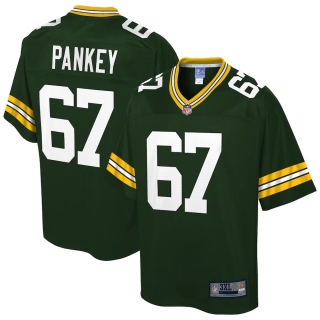Men's Green Bay Packers Adam Pankey NFL Pro Line Green Big & Tall Team Player Jersey