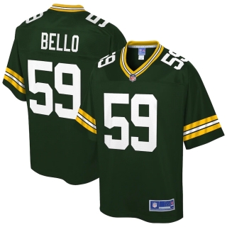 Men's Green Bay Packers BJ Bello NFL Pro Line Green Player Jersey