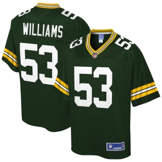 Men's Green Bay Packers Tim Williams NFL Pro Line Green Player Jersey