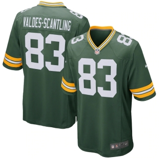 Men's Green Bay Packers Marquez Valdes-Scantling Nike Green Game Player Jersey