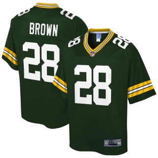Men's Green Bay Packers Tony Brown NFL Pro Line Green Big & Tall Team Player Jersey