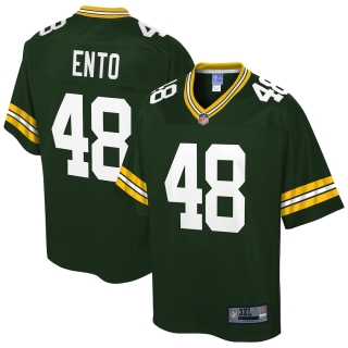 Men's Green Bay Packers Kabion Ento NFL Pro Line Green Big & Tall Team Player Jersey