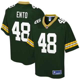 Men's Green Bay Packers Kabion Ento NFL Pro Line Green Team Player Jersey