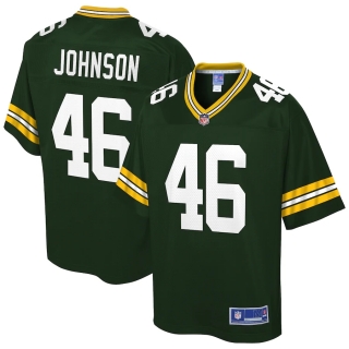 Men's Green Bay Packers Malcolm Johnson NFL Pro Line Green Team Player Jersey