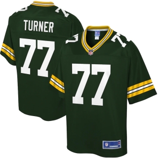 Men's Green Bay Packers Billy Turner NFL Pro Line Green Player Jersey