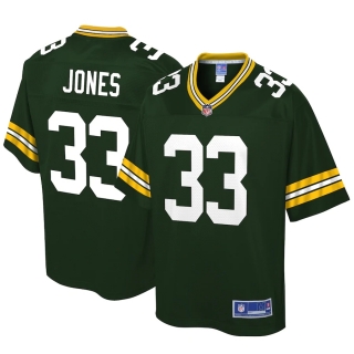 Men's Green Bay Packers Aaron Jones NFL Pro Line Green Big & Tall Player Jersey