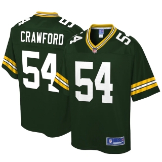 Men's Green Bay Packers James Crawford NFL Pro Line Green Big & Tall Player Jersey