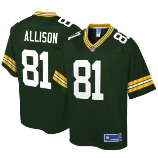 Men's Green Bay Packers Geronimo Allison NFL Pro Line Green Big & Tall Player Jersey