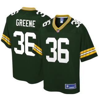Men's Green Bay Packers Raven Greene NFL Pro Line Green Player Jersey