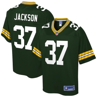 Men's Green Bay Packers Josh Jackson NFL Pro Line Green Player Jersey