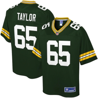 Men's Green Bay Packers Lane Taylor NFL Pro Line Green Player Jersey