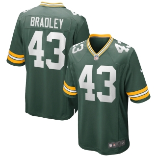 Men's Green Bay Packers Hunter Bradley Nike Green Game Jersey