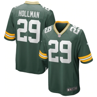 Men's Green Bay Packers Ka'Dar Hollman Nike Green Game Jersey