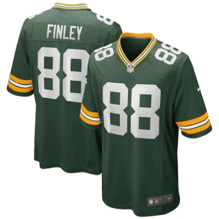 Men's Green Bay Packers Jermichael Finley Nike Green Game Retired Player Jersey