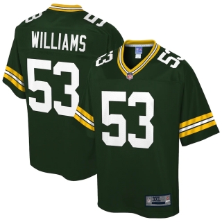 Men's Green Bay Packers Tim Williams NFL Pro Line Green Big & Tall Player Jersey