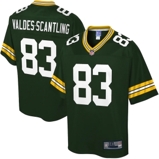 Men's Green Bay Packers Marquez Valdes-Scantling NFL Pro Line Green Big & Tall Player Jersey