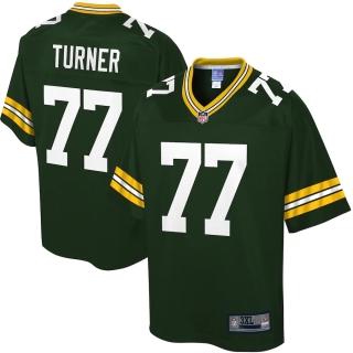 Men's Green Bay Packers Billy Turner NFL Pro Line Green Big & Tall Player Jersey