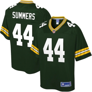 Men's Green Bay Packers Ty Summers NFL Pro Line Green Player Jersey