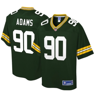 Men's Green Bay Packers Montravius Adams NFL Pro Line Green Big & Tall Player Jersey