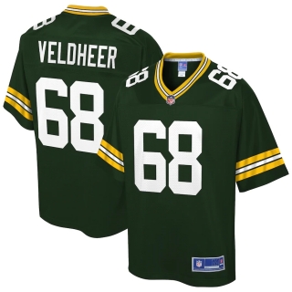 Men's Green Bay Packers Jared Veldheer NFL Pro Line Green Player Jersey