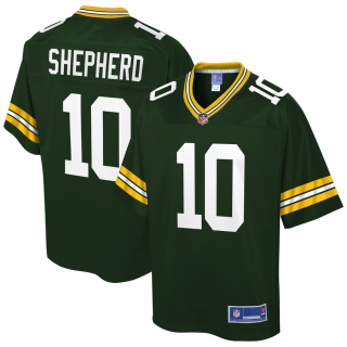 Men's Green Bay Packers Darrius Shepherd NFL Pro Line Green Team Player Jersey