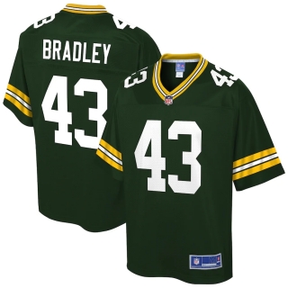 Men's Green Bay Packers Hunter Bradley NFL Pro Line Green Player Jersey