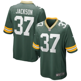 Men's Green Bay Packers Josh Jackson Nike Green Game Jersey