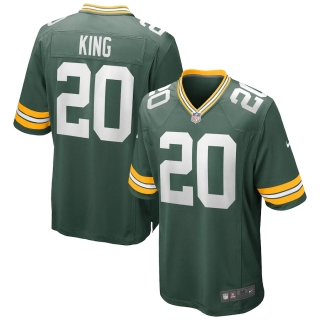 Men's Green Bay Packers Kevin King Nike Green Game Jersey
