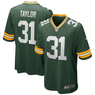 Men's Green Bay Packers Jim Taylor Nike Green Game Retired Player Jersey