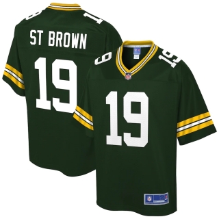 Men's Green Bay Packers Equanimeous St Brown NFL Pro Line Green Player Jersey