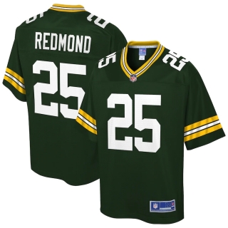 Men's Green Bay Packers Will Redmond NFL Pro Line Green Team Player Jersey