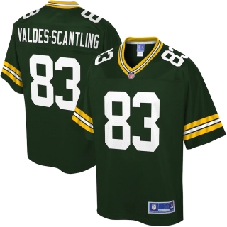 Men's Green Bay Packers Marquez Valdes-Scantling NFL Pro Line Green Player Jersey