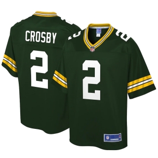 Men's Green Bay Packers Mason Crosby NFL Pro Line Green Big & Tall Player Jersey