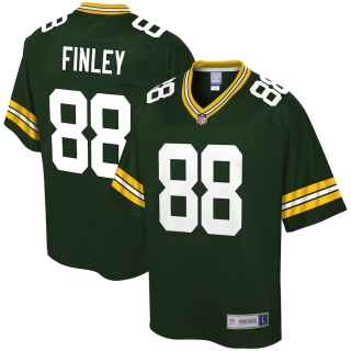 Men's Green Bay Packers Jermichael Finley NFL Pro Line Green Retired Player Jersey
