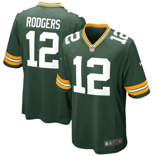 Men's Green Bay Packers Aaron Rodgers Nike Green Game Jersey